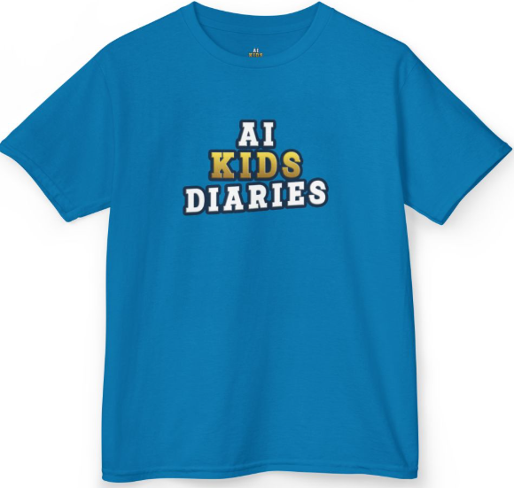 AI Kids Diaries Kids T-Shirt