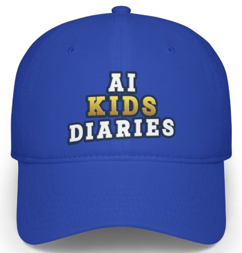 AI Kids Diaries Logo Hat